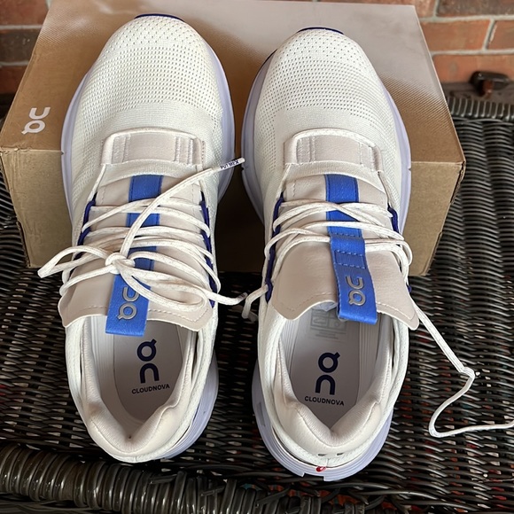 On Cloudnova size 9 blue/white/lavender - Picture 5 of 9